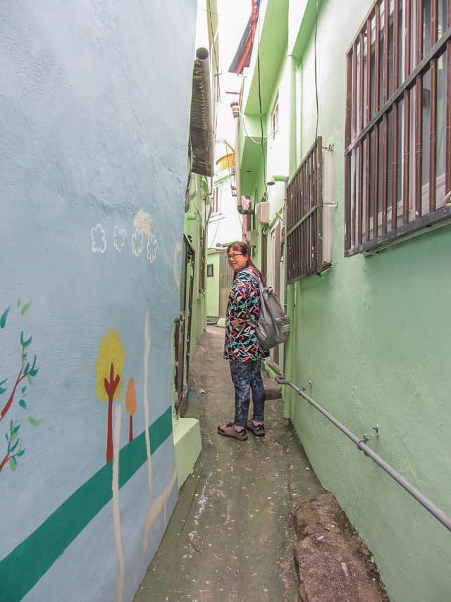 韓國釜山峨嵋洞 碑石文化村