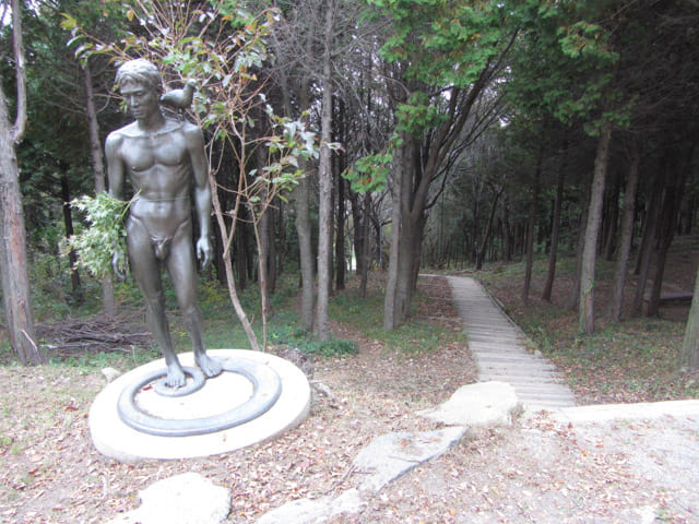 韓國釜山天魔山山頂 - 天魔山雕像公園  (천마산 조각공원)