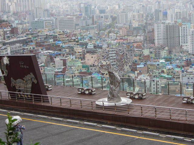 韓國釜山 天馬山路展望台