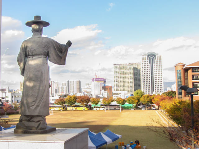 韓國大邱天主教大學(賈斯廷校區) (대구가톨릭대학교 유스티노캠퍼스) 秋天漂亮紅葉