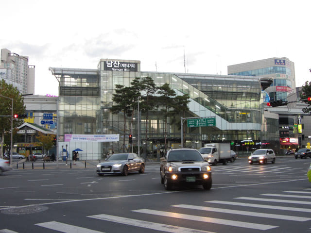韓國大邱 地鐵黃色3號線南山站
