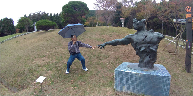 韓國釜山天魔山山頂 - 天魔山雕像公園  (천마산 조각공원)