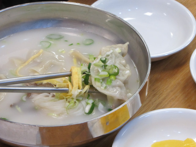 東大邱客運站 4F餐廳 餃子拉麵晚餐