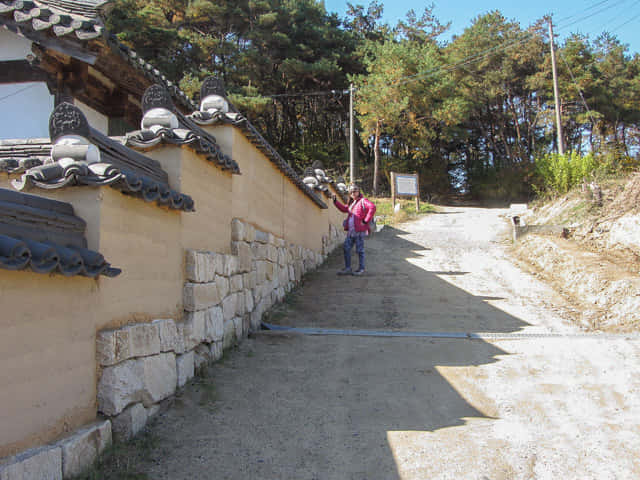 安東河回村 芙蓉台(부용대 Buyongdae) 登山路