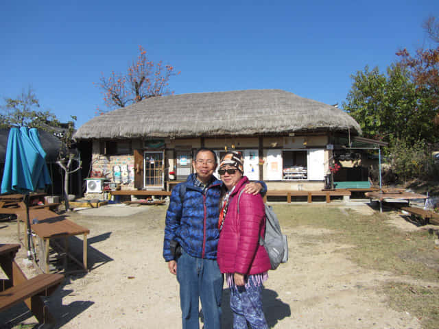 韓國安東河回村 古老大宅區