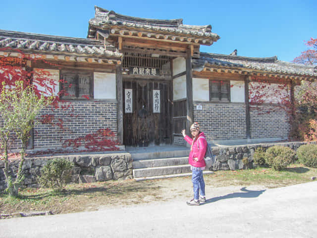 韓國安東河回村 古老大宅