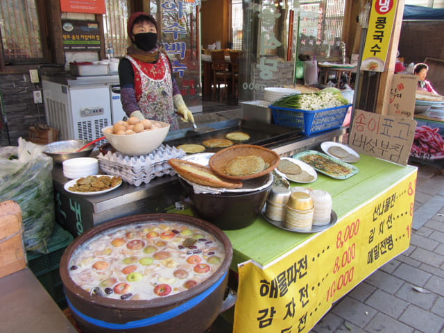 韓國周王山商店街