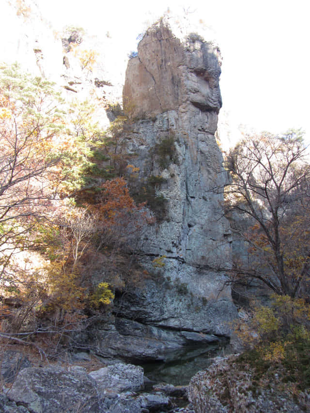 韓國周王山國立公園 奇岩怪石 秋天紅葉