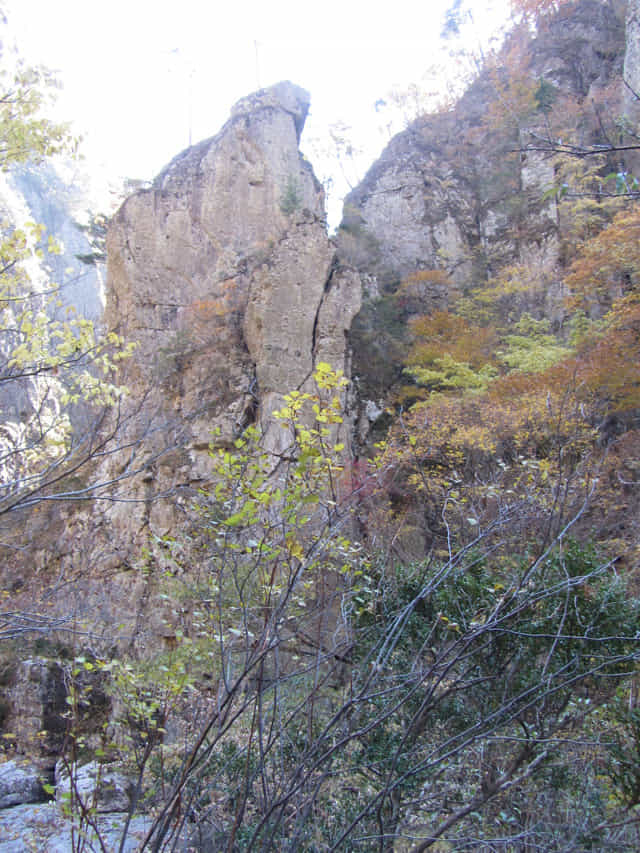 韓國周王山國立公園 鶴巢橋 (학소교) 奇岩怪石