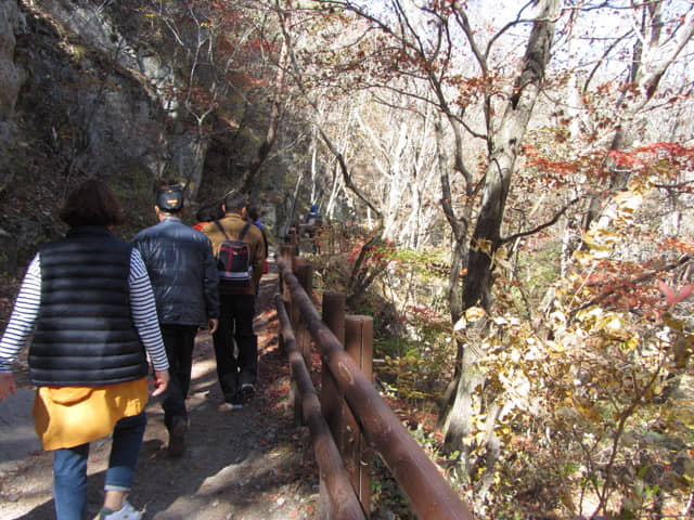 韓國周王山國立公園 秋天紅葉景色