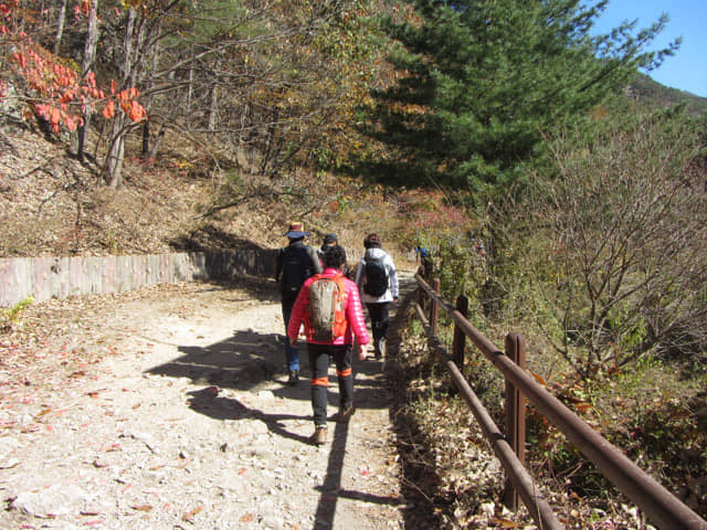 韓國周王山國立公園 秋天紅葉景色