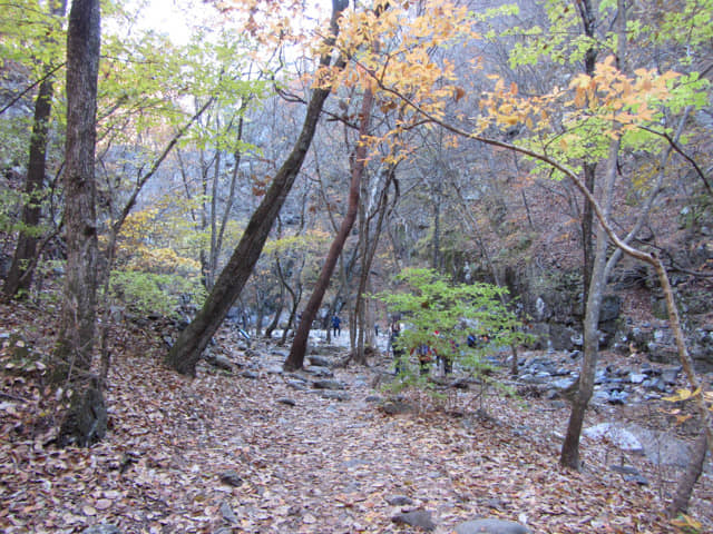 周王山國立公園 第2瀑布 石臼瀑布 (절구폭포 Jeolgu Falls)