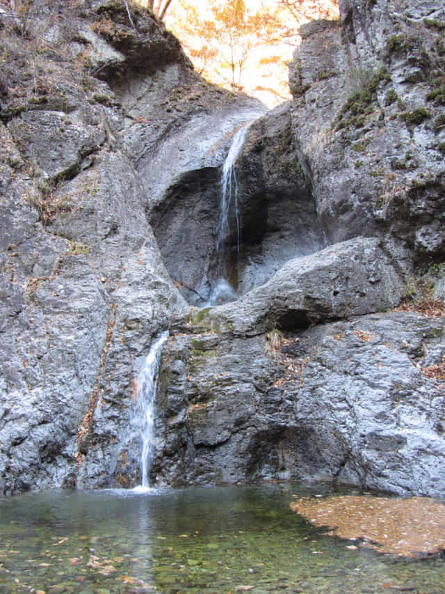 周王山國立公園 第2瀑布 石臼瀑布 (절구폭포 Jeolgu Falls)