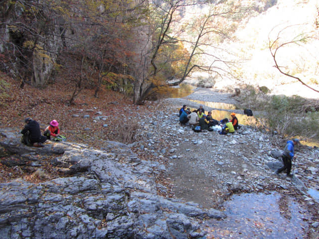 周王山國立公園 第2瀑步 石臼瀑布 (절구폭포 Jeolgu Falls)