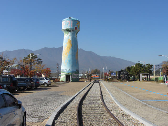 韓國榮州 豐基舊火車站園地