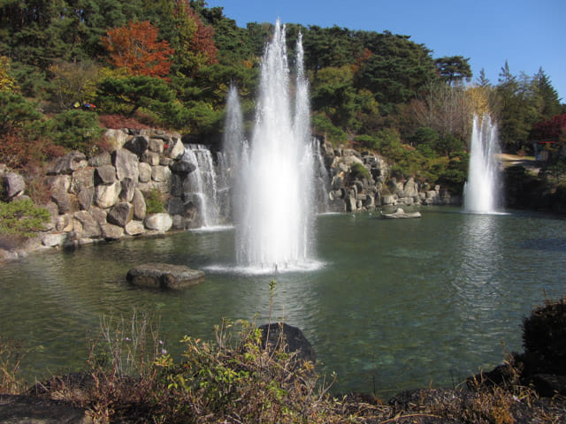 韓國榮州 浮石寺瀑布公園