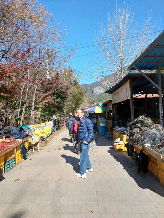 韓國周王山商店街