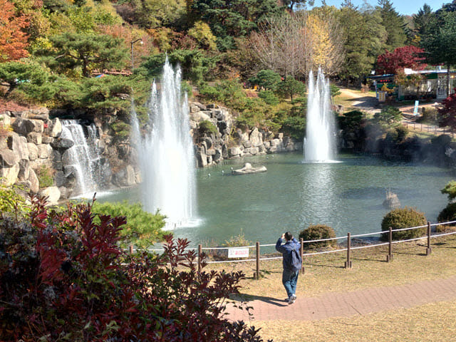 韓國榮州 浮石寺瀑布公園