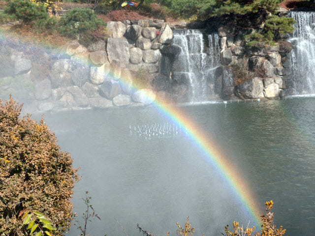 韓國榮州 浮石寺瀑布公園