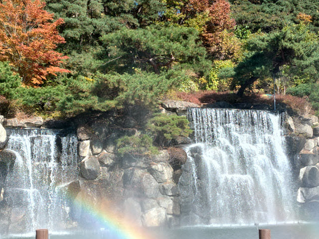 韓國榮州 浮石寺瀑布公園