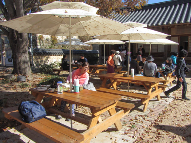 韓國榮州 水島村 무섬식당 韓屋餐館 豐富午餐