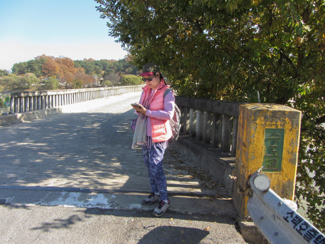 韓國榮州水島村 水島橋頭 巴士站