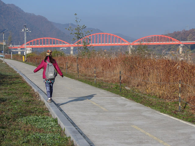 韓國丹陽南漢江 三峰大橋