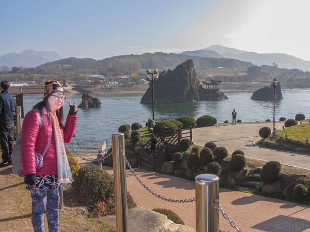 韓國丹陽 島潭三峰