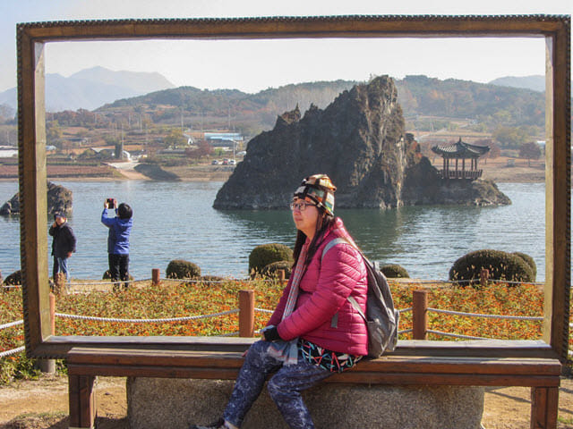 韓國丹陽 島潭三峰