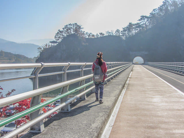 韓國丹陽 島潭三峰