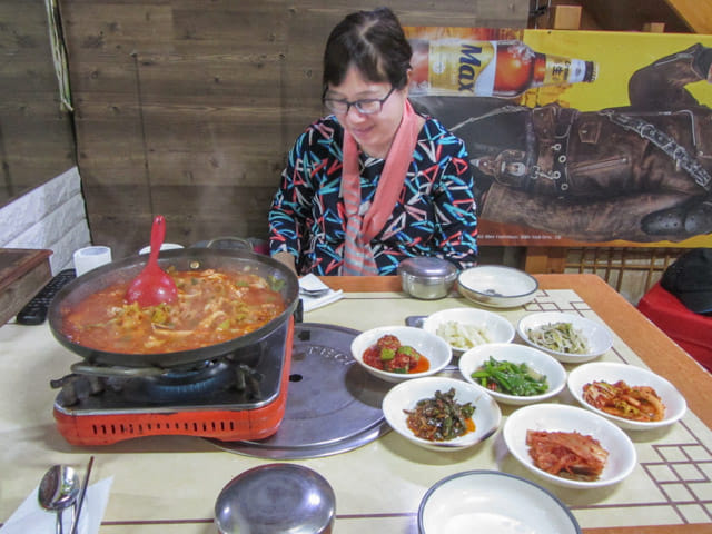 韓國丹陽 九景市場 餐館 海鮮鍋午餐