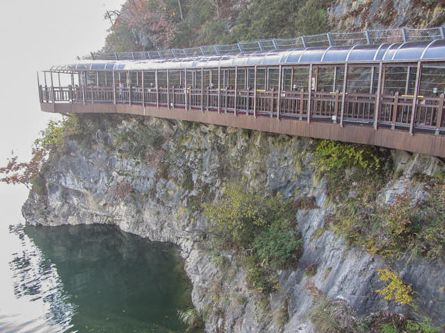 韓國丹陽 南漢江棧道 (남한강 잔도 Namhangang River Plank Road)