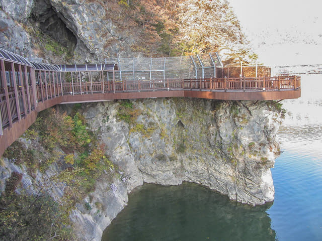 韓國丹陽 南漢江棧道