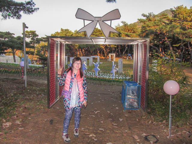 丹陽垂楊介星光隧道 (수양개빛터널 Danyang Suyanggae Light Tunnl) LED燈飾公園