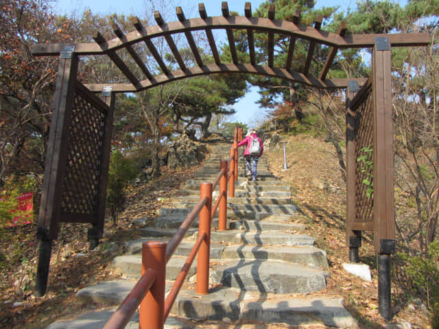 堤川清風文化財團地 望月城登山路