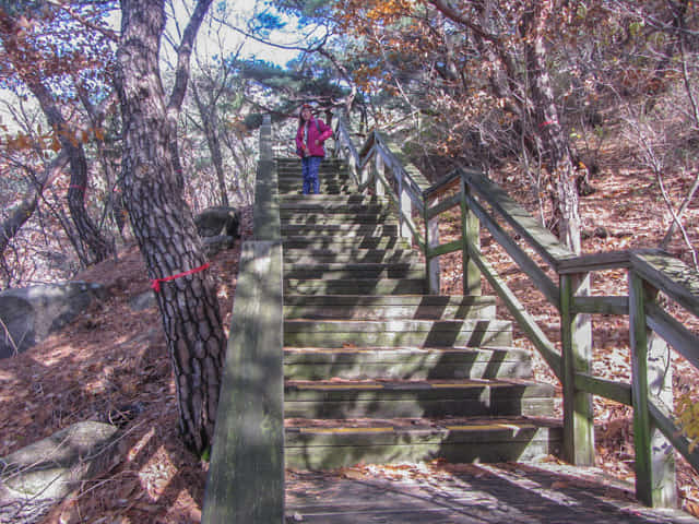 三清公園 北岳山 首爾城郭 馬岩站 登山路