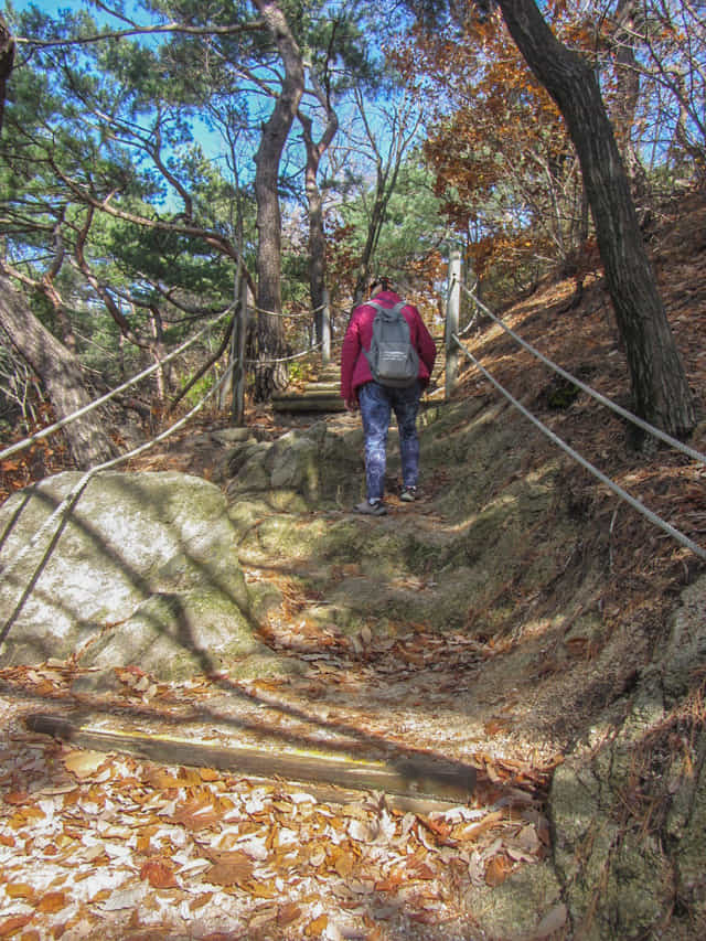 三清公園 北岳山 首爾城郭 馬岩站 登山路