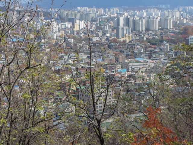 首爾城郭北岳山段 臥龍公園走往成均館大學 (성균관대학교 Sungkyunkwan University)