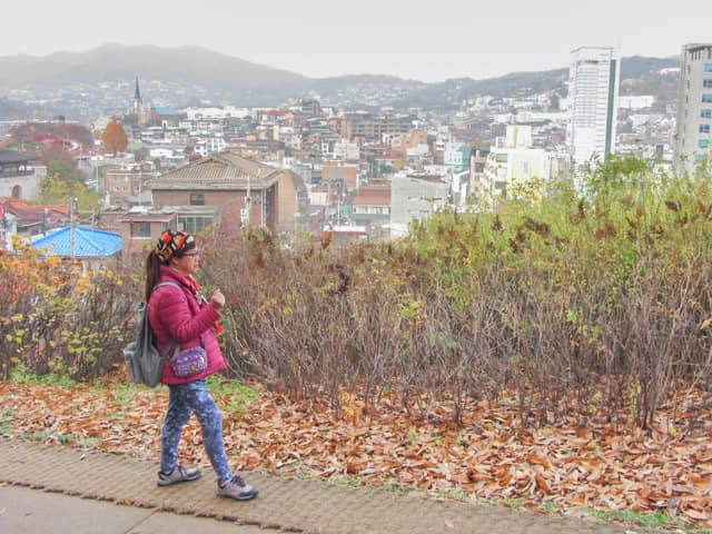 首爾城郭路駱山段 惠化門步行至駱山公園、東大門